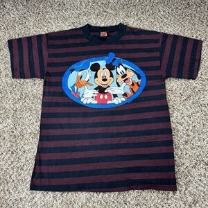 Disney Vintage 90s Mickey Donald Goofy T Shirt